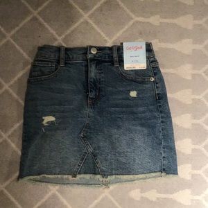 Cat & Jack Blue Mini Pencil Skirt Casual